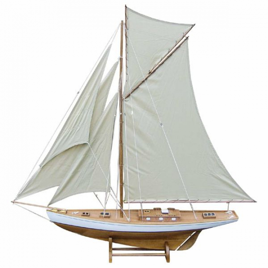 Segel-Yacht L: 125cm, H: 135cm