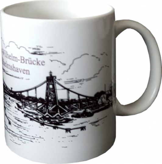 Wilhelmshaven Kaffeebecher KW-Brücke
