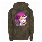Hoodie camouflage chilliges Einhorn Hoodie camouflage chilliges Einhorn