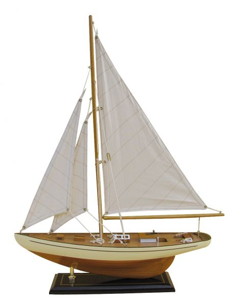 Segel-Yacht L: 40cm, H: 54cm
