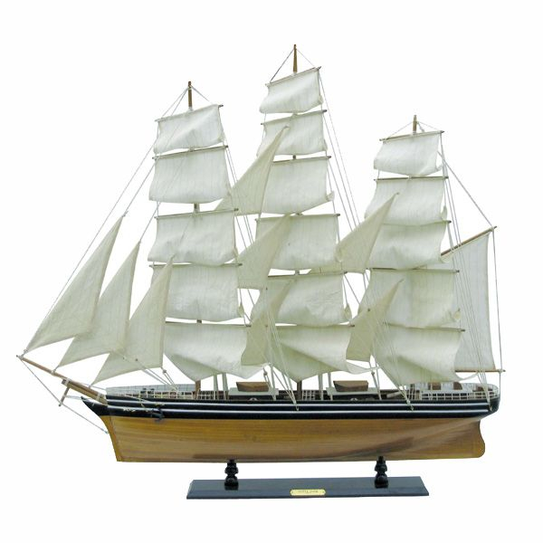 Segelschiff - Cutty Sark L: 100cm, H: 90cm