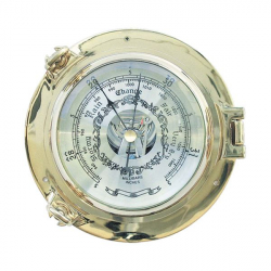 Barometer im Bullauge 14cm