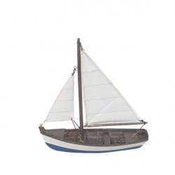 Fischerboot L: 19cm, H: 20cm