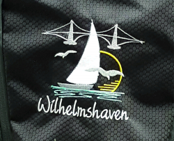 Rucksack bestickt mit Wilhelmshaven-Motiv Quadra SLX® 20 Litre Daypack