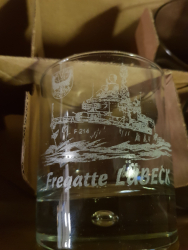 Whiskyglas Fregatte Lübeck F214
